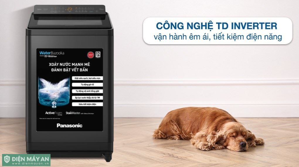 Máy giặt Panasonic Inverter 12.5 Kg NA-FD125X3BV